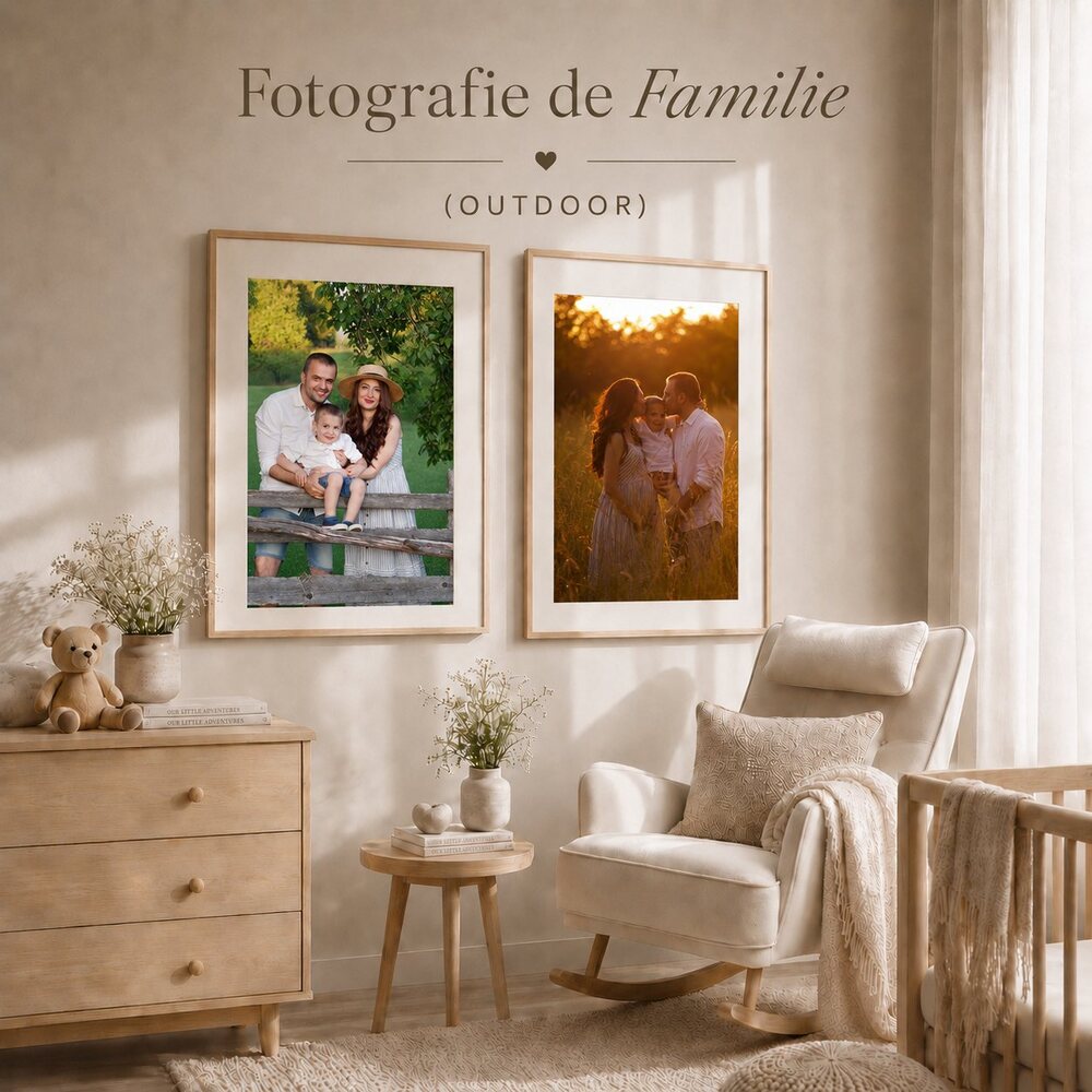 Fotografie de familie outdoor